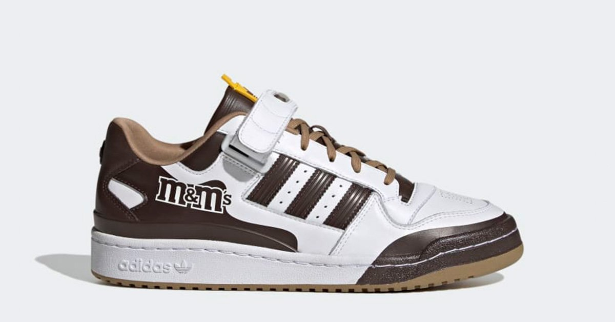 M & M’s X Adidas Brown Shoes – Voyagers